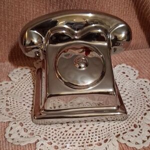Vintage Ceramic Telephone